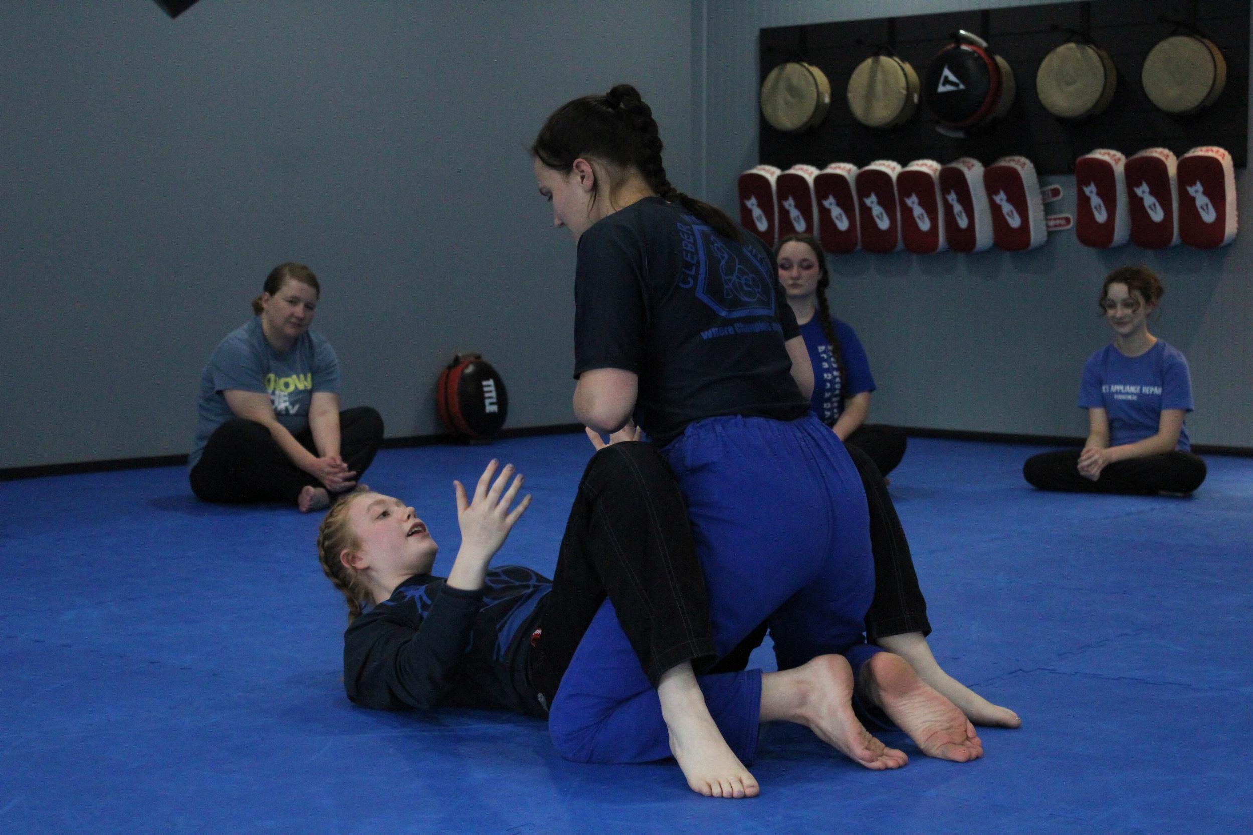 Women's self defense training at FX Self Defense