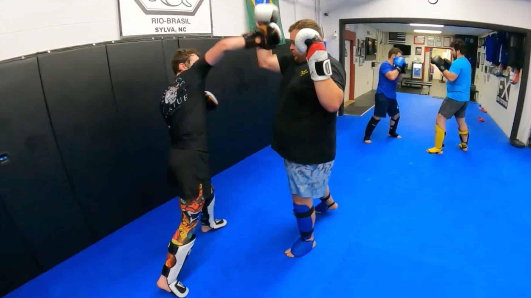 Muay Thai training