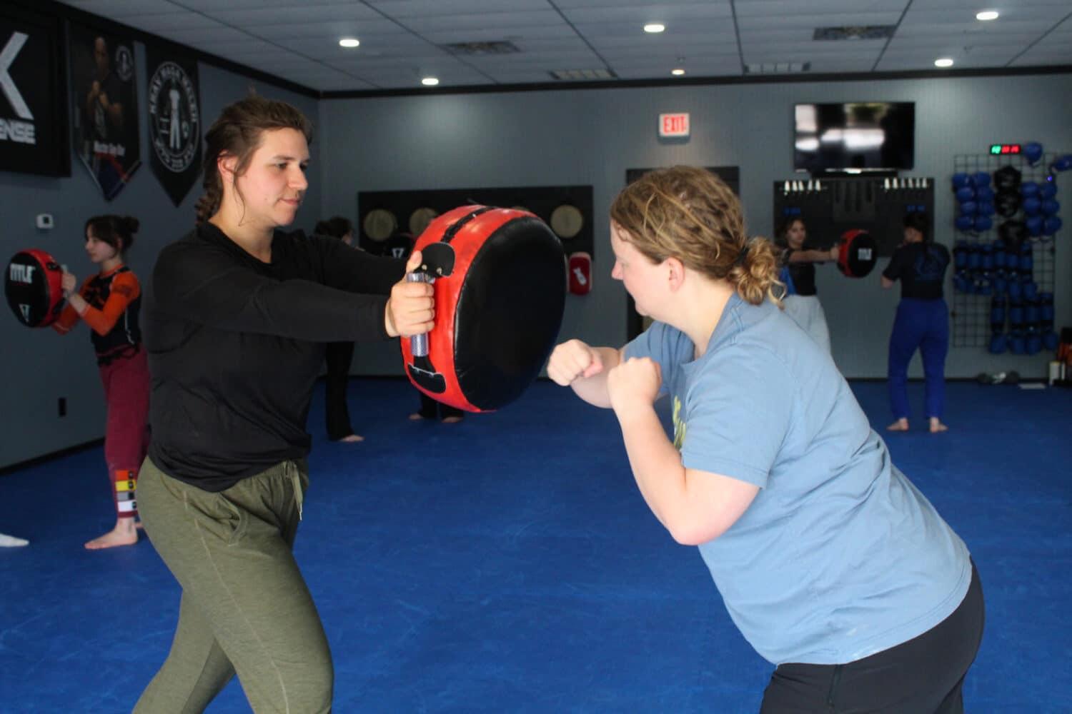 Partner self defense training